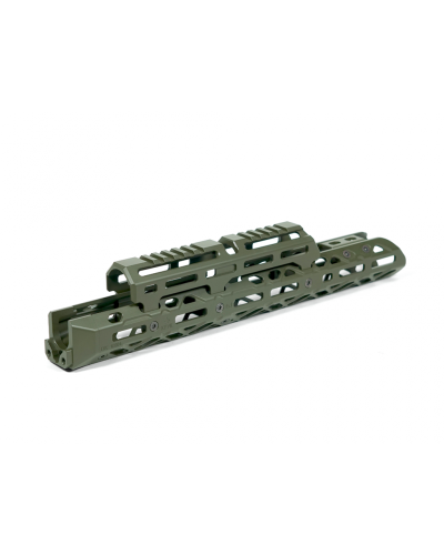 Łoże długie M-LOK z długą nakładką Green KRUK