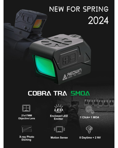 Kolimator REDWIN COBRA TRA 21x17 5MOA