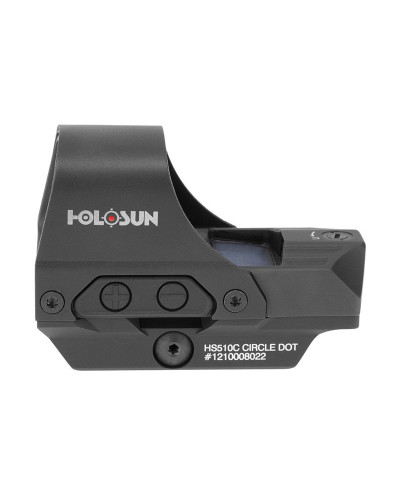 Holosum -Kolimator Open Reflex HS510C Multi Reticle - Solar Panel czarny