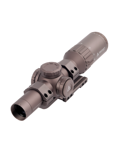 Luneta REDWIN SCARLET 1-6x24 SFP BROWN