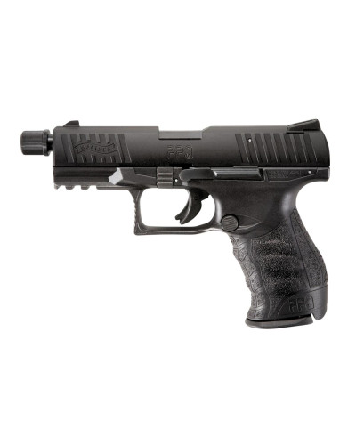 Pistolet WALTHER PPQ TACTICAL 4,6'' , 12RDS , SD-ADAPTER WA, kal22LR