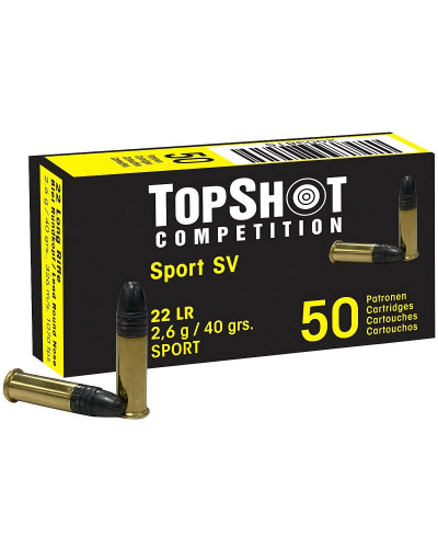 Amunicja TopShot 22LR Competition Black Sport SV 2,6g (40gr)