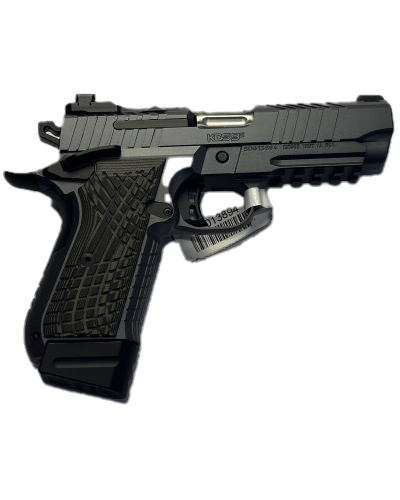 Pistolet samopowtarzalny KIMBER KDS9C Gray (RL) OD/BLK HIGH TEX- GRIPS 15/18RD  kal 9x19mm