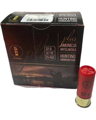Amunicja 12/70 FAM PLUS 32g 0-4,00 mm GW Fam-Pionki