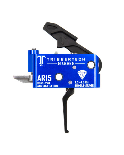 Triggertech - Mechanizm spustowy do AR15- Single Stage- Diamond Flat - ARO-SAB-14-NNF