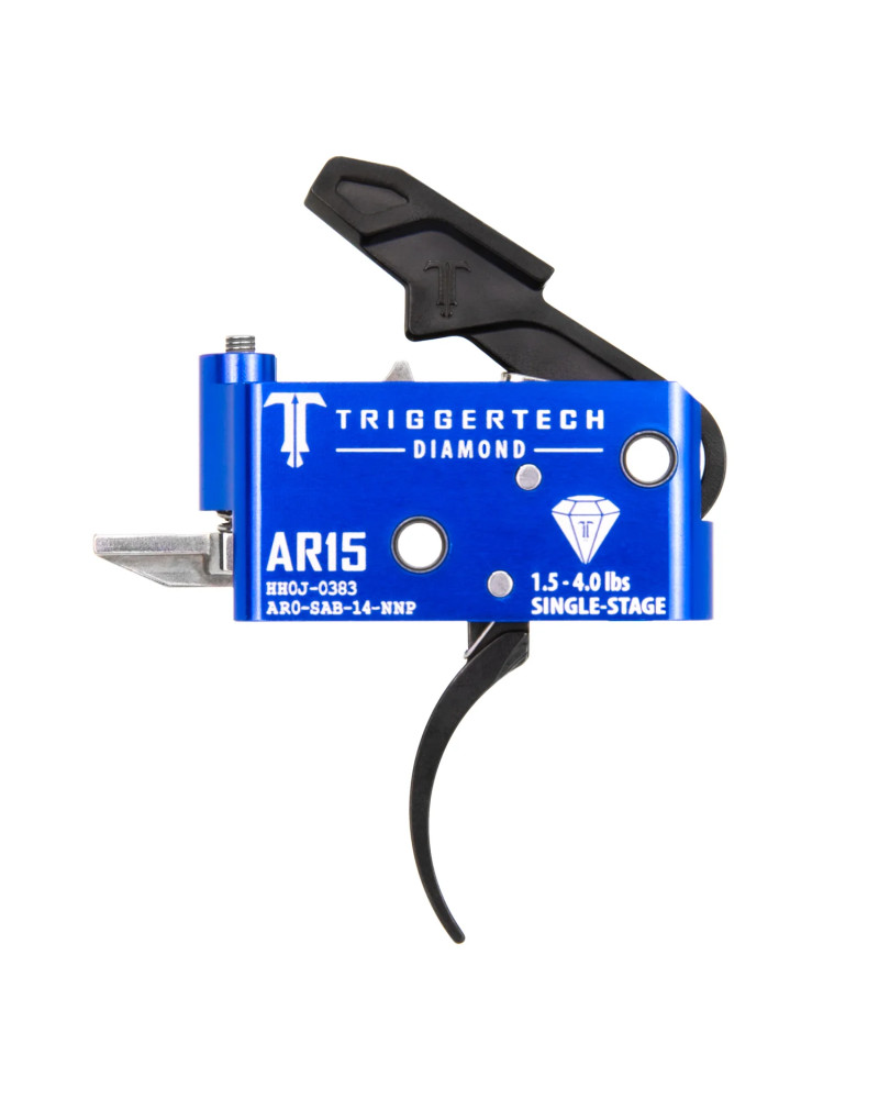 Triggertech - Mechanizm spustowy do AR15- Single Stage- Diamond Pro Curved - ARO-SAB-14-NNP