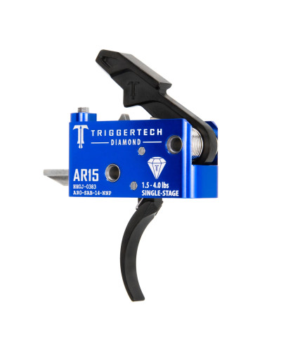 Triggertech - Mechanizm spustowy do AR15- Single Stage- Diamond Pro Curved - ARO-SAB-14-NNP