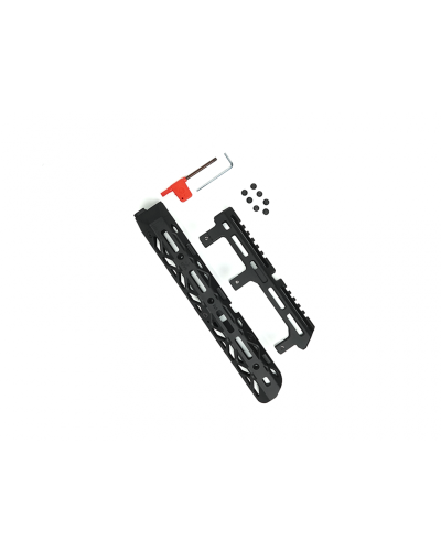 Łoże średnie M-LOK z długą nakładką Black KRUK