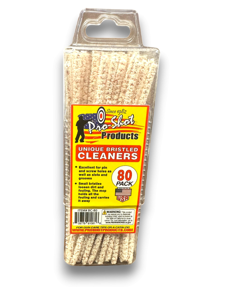 Pro-Shot Wyciorki do rurek 80szt BC-80