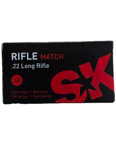 Amunicja SK Kal.22lr Rifle Match 2,6g (czerwona)