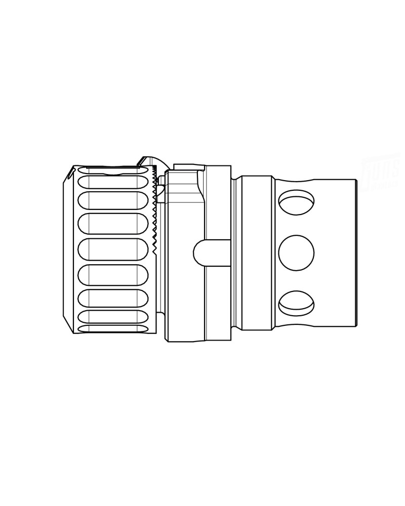 Montaż B&T Print-X HUB Adapter QDSF Surfire .223/5,56 Stal