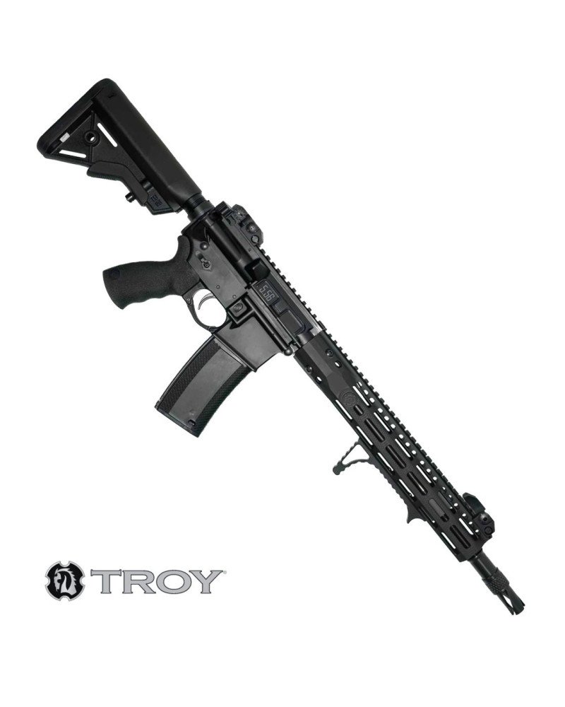 Karabinek semi-auto Troy Patrol Rifle (TPR) Lufa 14,5" TROY Rail: 12,5" Gen2 SOCC M-LOK BLK