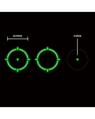Holosun - Kolimator SCS Green Dot z montażem do PDP