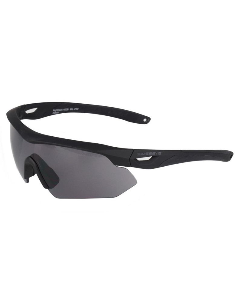 Nighthawk - Okulary balistyczne SwissEye Black