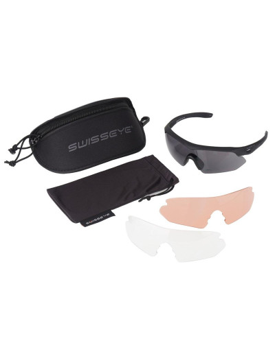 Nighthawk - Okulary balistyczne SwissEye Black