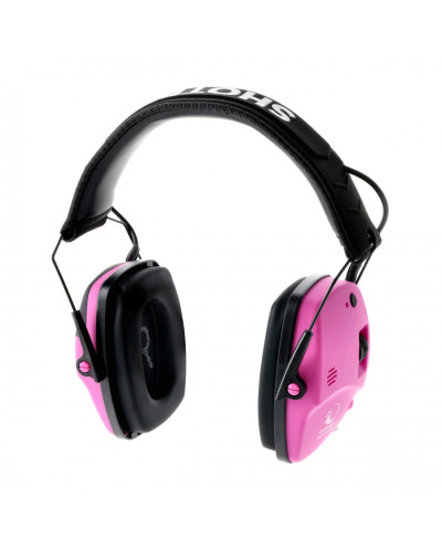 Słuchawki RealHunter Active ProSHOT BT różowe - 258-062