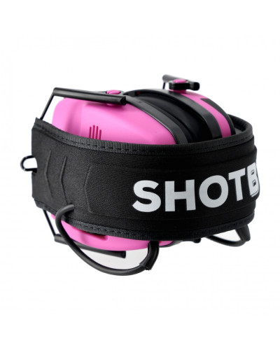 Słuchawki RealHunter Active ProSHOT BT różowe - 258-062