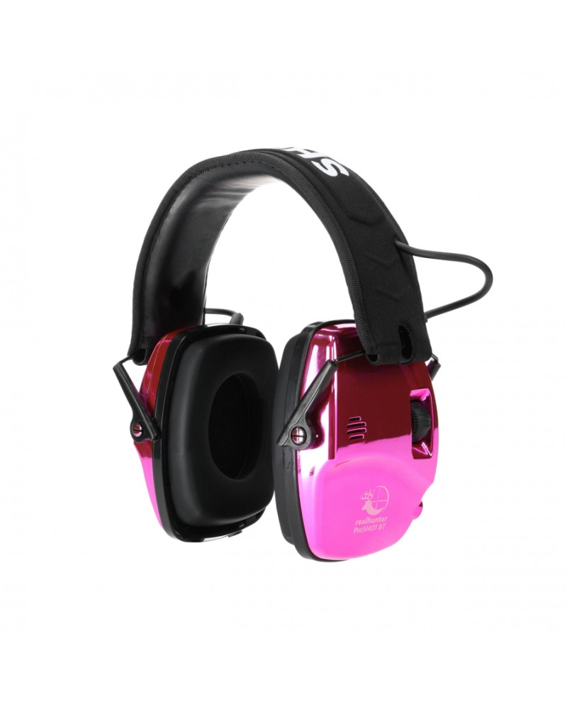 Słuchawki RealHunter Active ProSHOT BT devil pink - 258-157