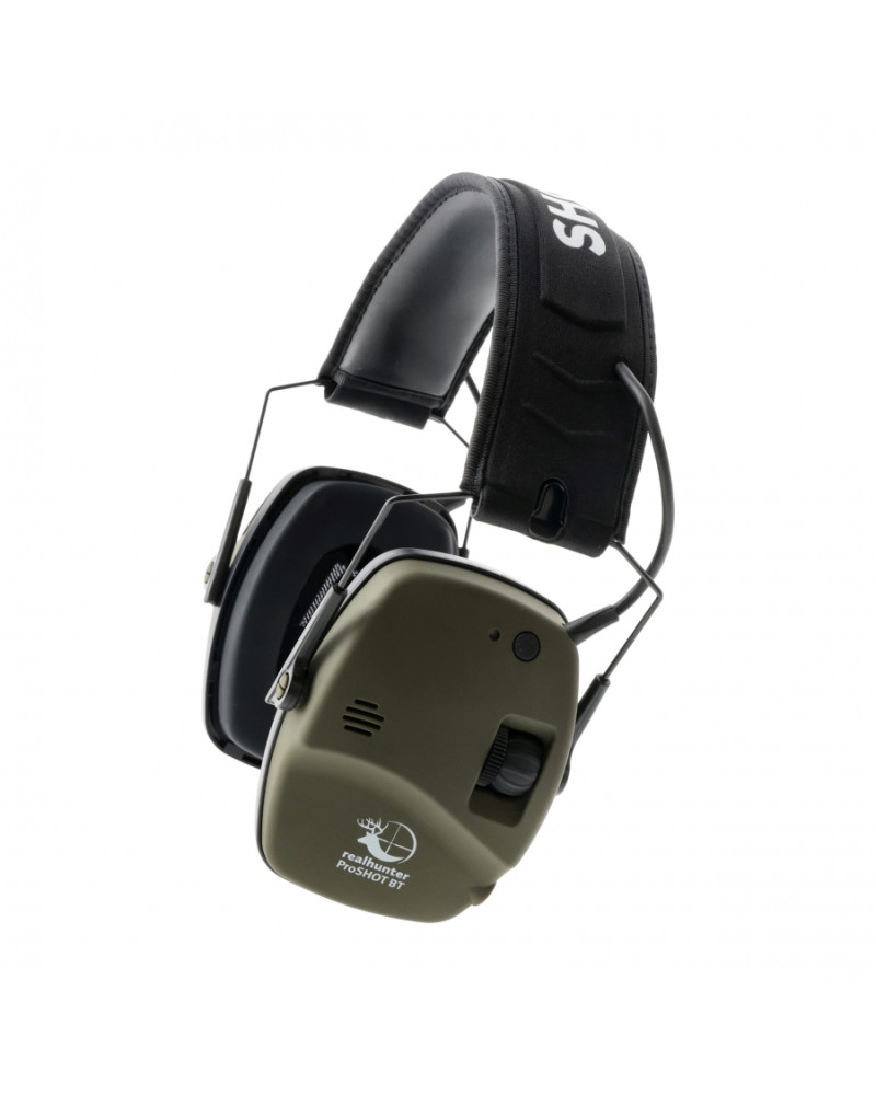 Słuchawki RealHunter Active ProSHOT BT oliwkowe 258-050