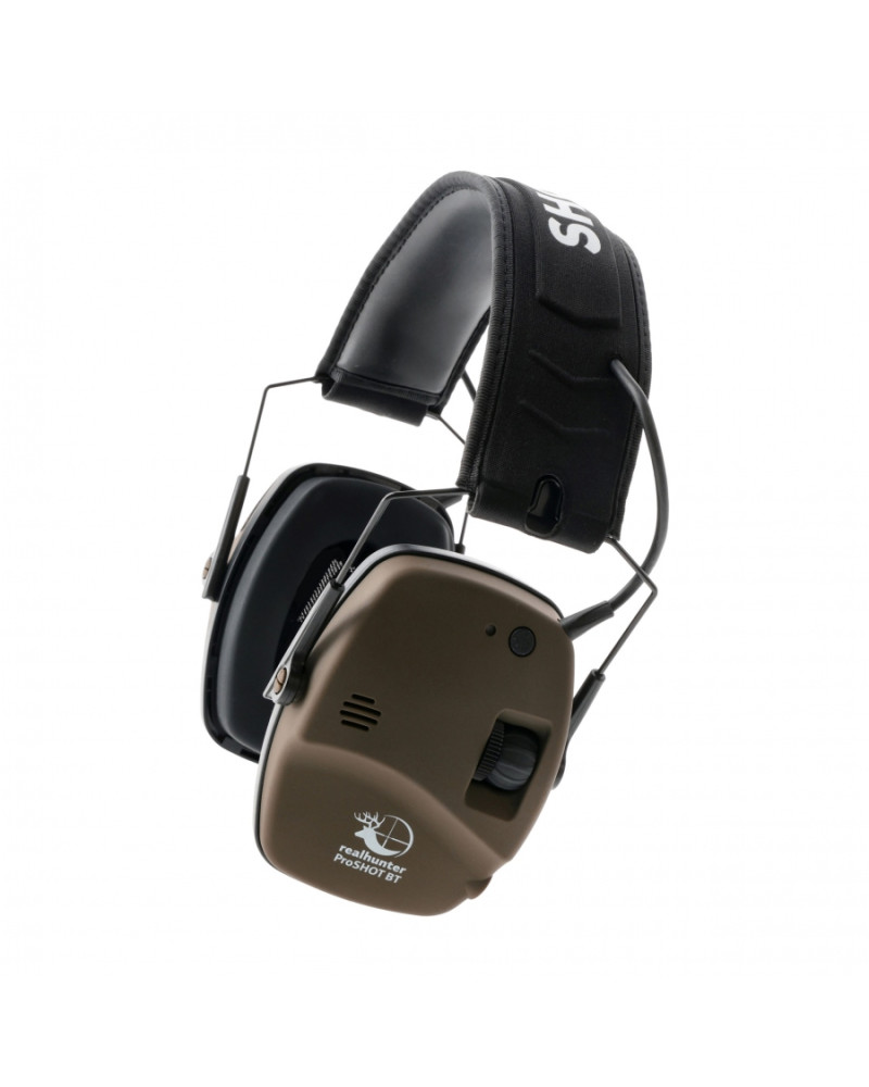 Słuchawki RealHunter Active ProSHOT BT brązowe 258-051