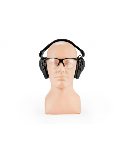 Słuchawki RealHunter Active PRO czarne + okulary 258-022