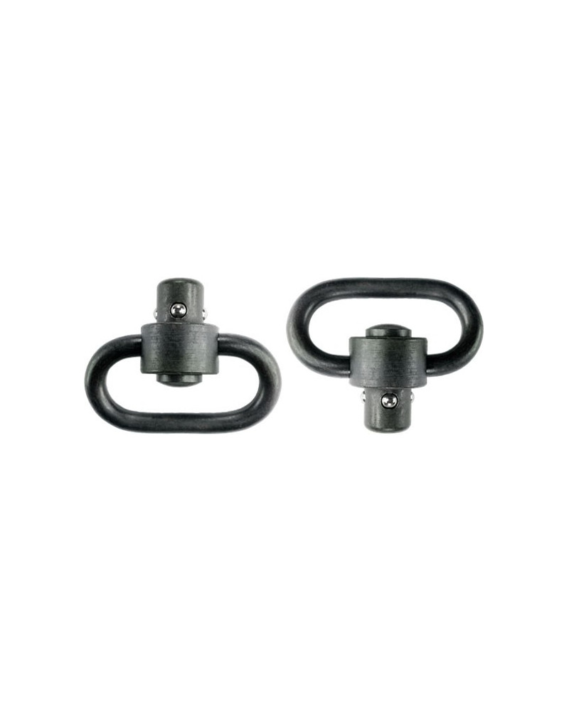 GrovTec Montaż zawieszenia 1-1/4'' QD (Heavy Duty Push Button Swivel) czarny GTSW288