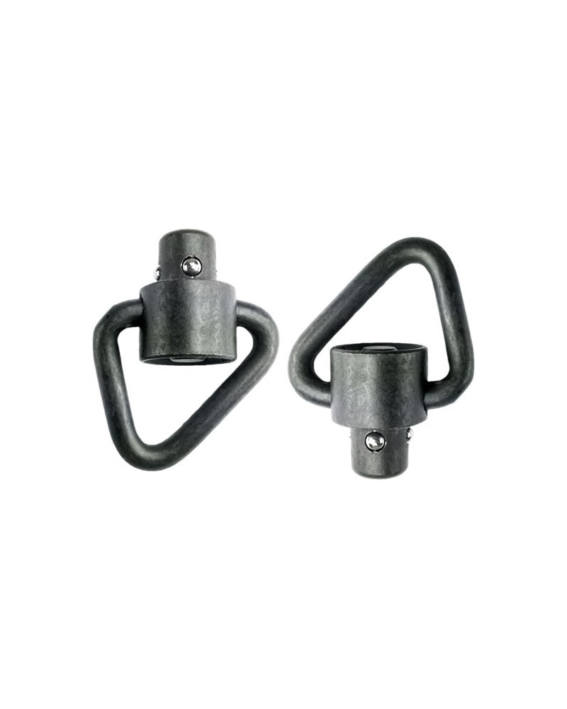 GrovTec Montaż zawieszenia QD ''DLoop MASH (Recessed Plunger Heavy Duty Push Button Swivel) GTSW263