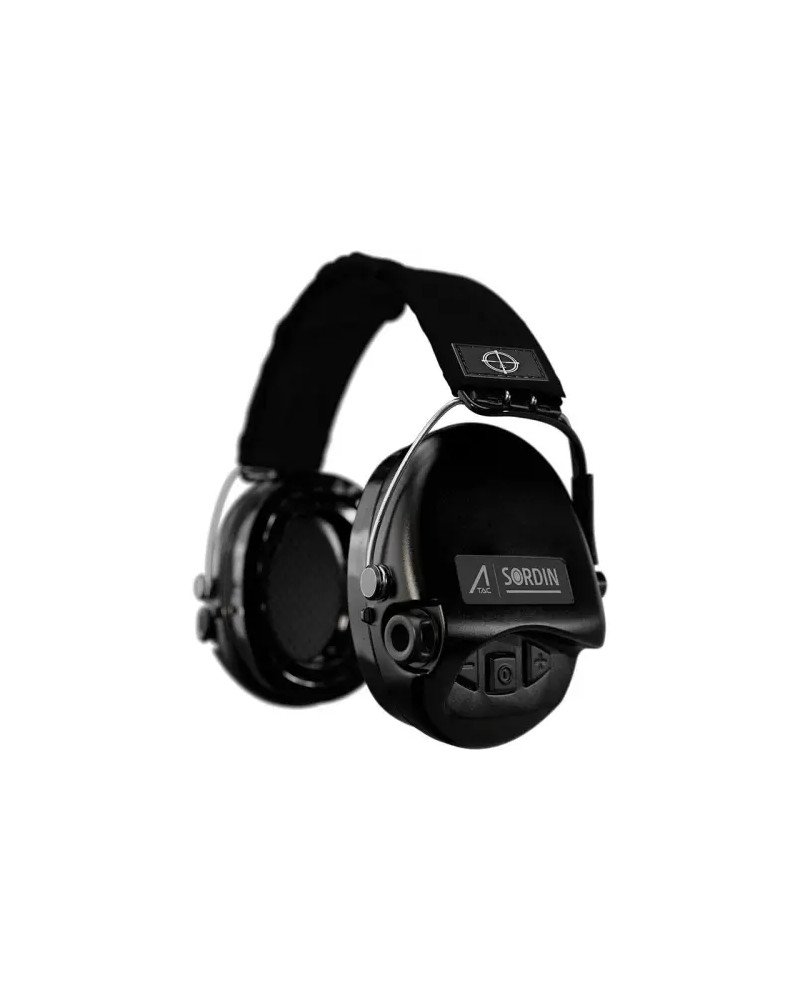 Słuchawki aktywne Ace Sordin czarne - SOR 004708