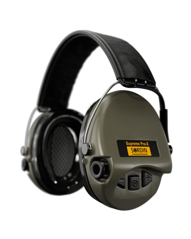 Słuchawki aktywne Sordin Supreme Pro X LED-zielone - SOR 003703