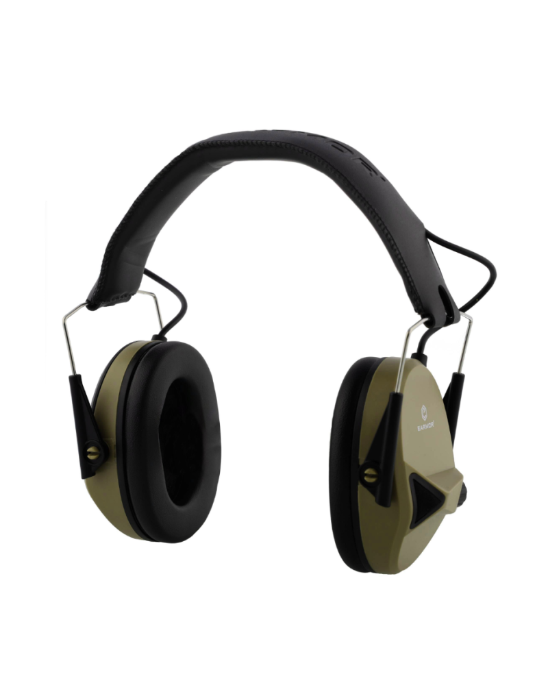 Aktywne ochronniki słuchu Earmor M30-FG zielone