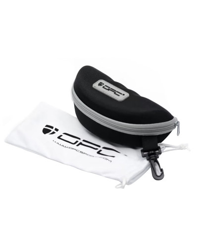 OPC Okulary TACTICAL SAN SALVO Black Clear 2 mm