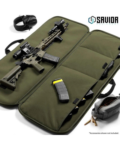 Savior - Torba Single Rifle - Specialist Series Single- 51"- Zielona - RB-SG51-WS-OG