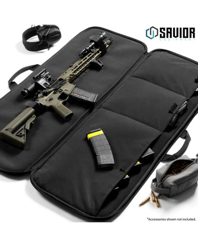 Savior - Torba Single Rifle - Specialist Series Single - 51"- Czarna- RB-SG51-WS-BK