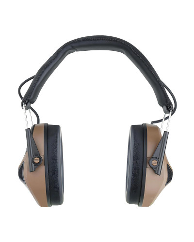 Earmor - Aktywne ochronniki słuchu M30 - Coyote Brown - M30-CB - Uniwersalny