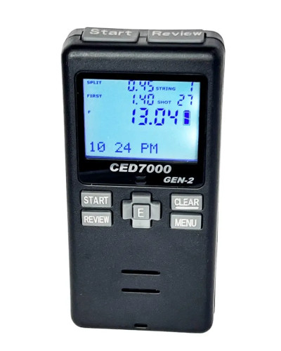 Double Alpha Academy - Timer strzelecki CED7000 GEN-2 Shot Timer - RF - Czarny - 104064 - UniwersalnyNS: index: 1000004574100