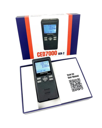 Double Alpha Academy - Timer strzelecki CED7000 GEN-2 Shot Timer - RF - Czarny - 104064 - UniwersalnyNS: index: 1000004574100