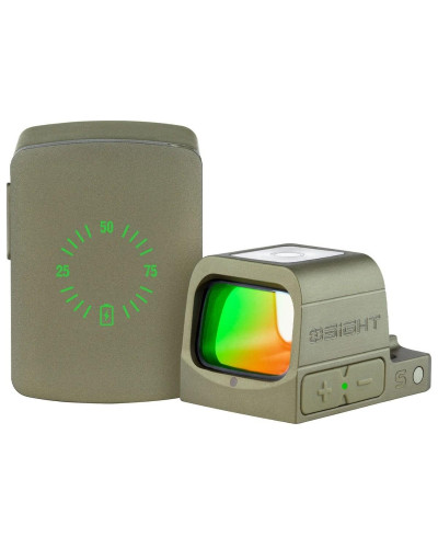 //KOLIMATOR OLIGHT OSIGHT S 2 MOA RED DOT & 32 MOA CIRCLE (Osight S 2 MOA) OLIVE GREEN