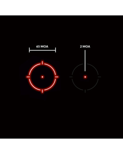 Holosun - Kolimator HS503CU Red Dot - Multi Reticle - Solar Panel - Czarny - HS503CU -