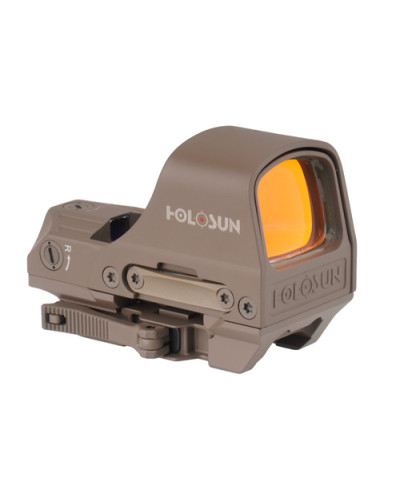 Holosun - Kolimator Open Reflex HS510C Multi Reticle - Solar Panel - FDE - HS510C-FDE-R