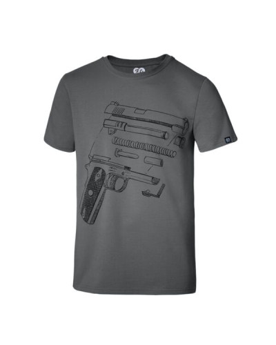 T-shirt męski OffdutyWear Thunder Storm Sidearm