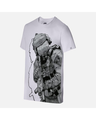 T-shirt męski OffdutyWear Arctic White Operator