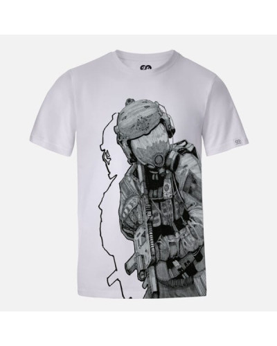 T-shirt męski OffdutyWear Arctic White Operator