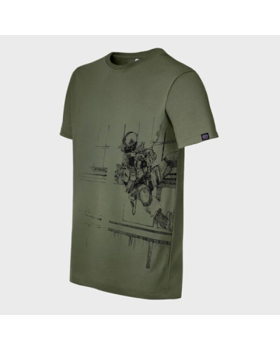 T-shirt męski OffdutyWear Ranger Green Rope