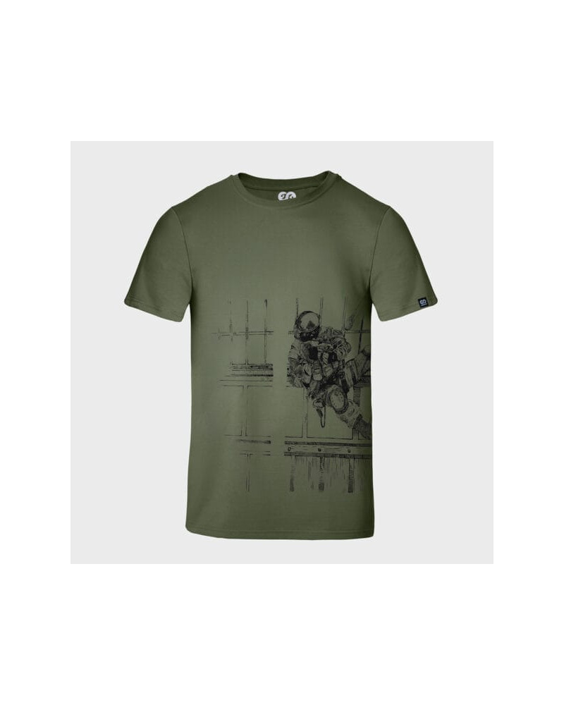T-shirt męski OffdutyWear Ranger Green Rope