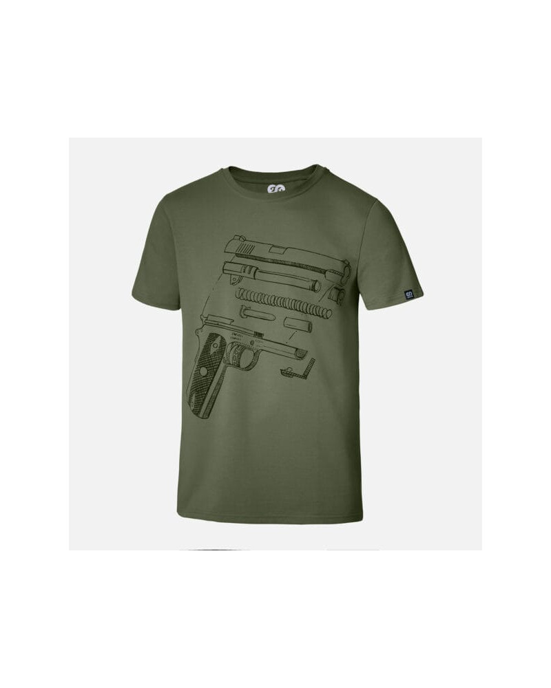 T-shirt męski OffdutyWear Ranger Green Sidearm