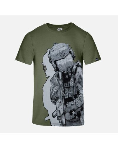 T-shirt męski OffdutyWear Ranger Green Operator