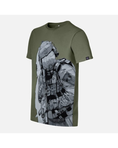 T-shirt męski OffdutyWear Ranger Green Operator