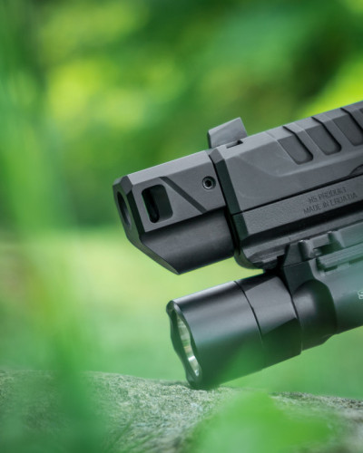 Kompensator do ECHELON / HCEC SPRINGFIELD ECHELON COMPENSATOR; Aluminium; BLK; Herrington Arms
