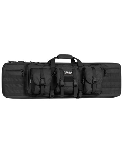 Savior - Torba Double Rifle Bag - American Classic - 51" - Czarna - RB-5112DG-V1-BK