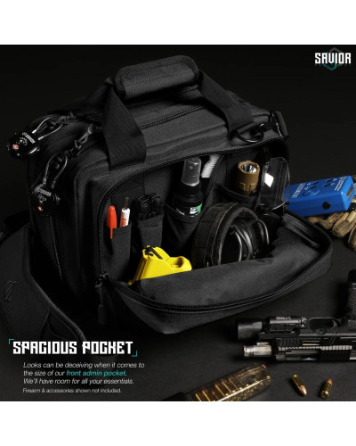 Savior - Mini Pistol Range Bag Specialist - Czarny - RA-DGSPWS-MINI-BK